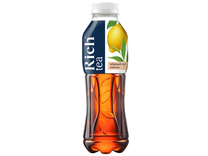 Rich tea чёрный чай с лимоном 1 л